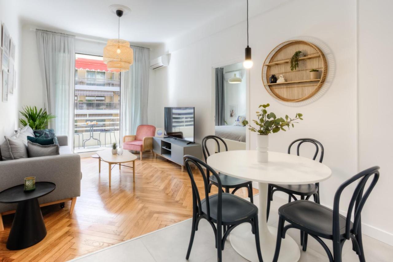 #29 Suite Gambetta Ac Sea View 2 Bedrooms 1Min Walk To Promenade & Sea Nice Exteriér fotografie