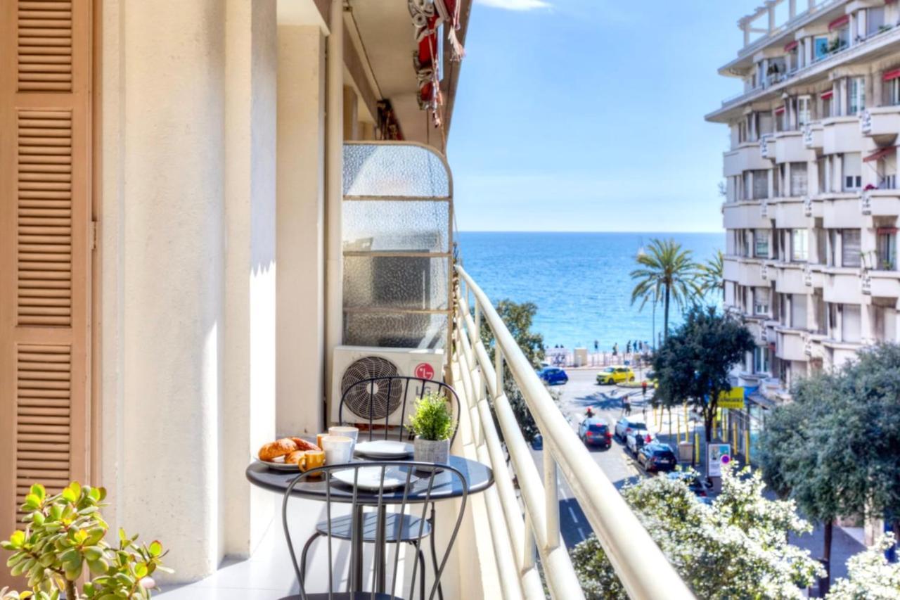 #29 Suite Gambetta Ac Sea View 2 Bedrooms 1Min Walk To Promenade & Sea Nice Exteriér fotografie