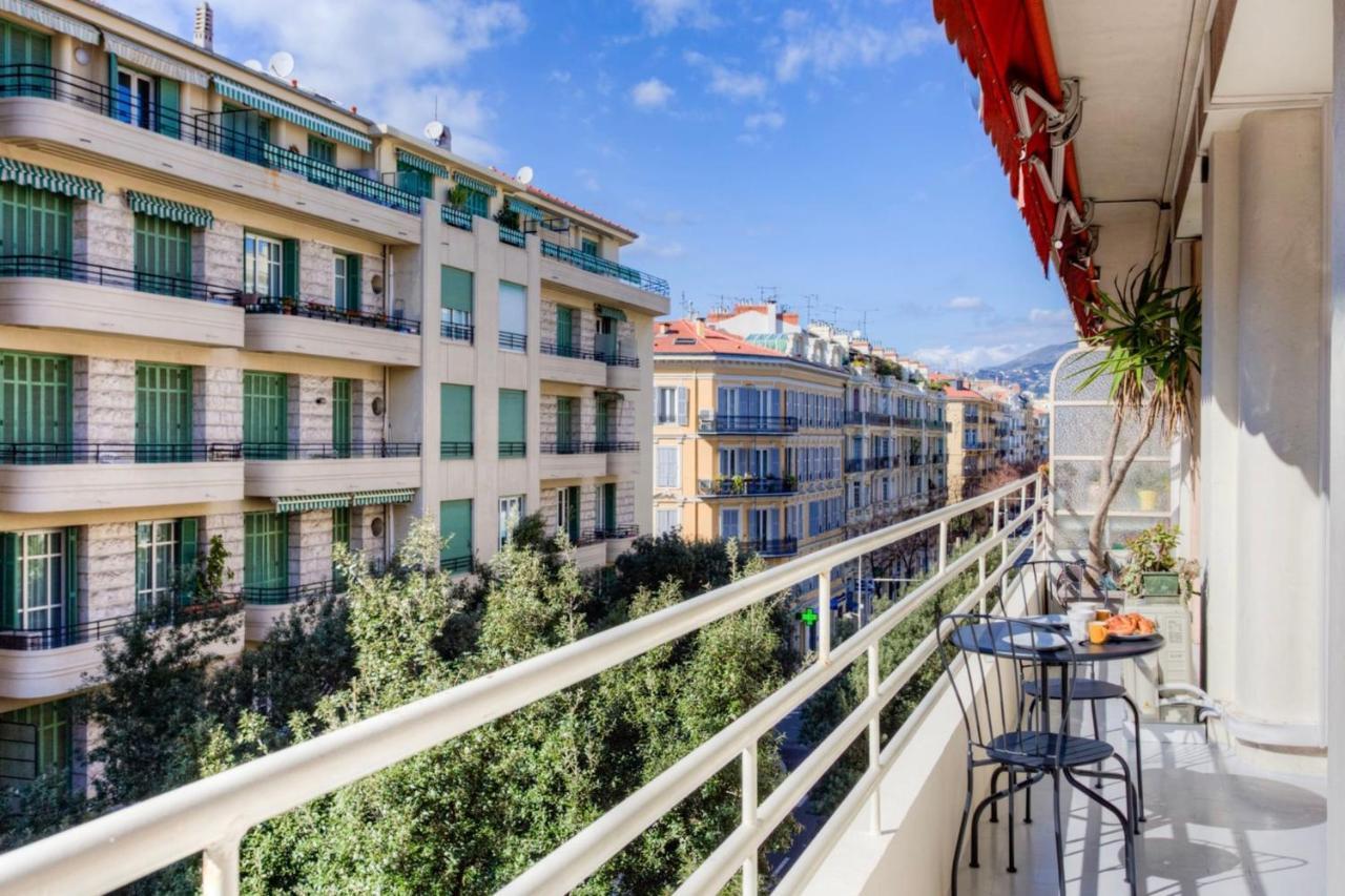 #29 Suite Gambetta Ac Sea View 2 Bedrooms 1Min Walk To Promenade & Sea Nice Exteriér fotografie